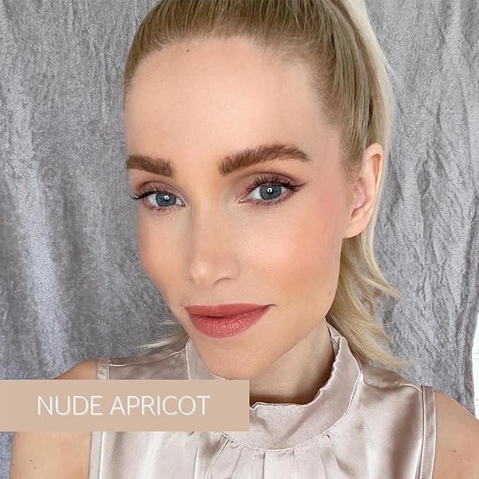MINT Lipstick in NUDE ROSÉ - Optical Teeth Whitening Lipstick with Blue Pigments - Immediate Bright Smile Effect - Fuller Lips Effect with Hyaluronic Acid and Oléoactif Complex - By Dr. Mintcheva