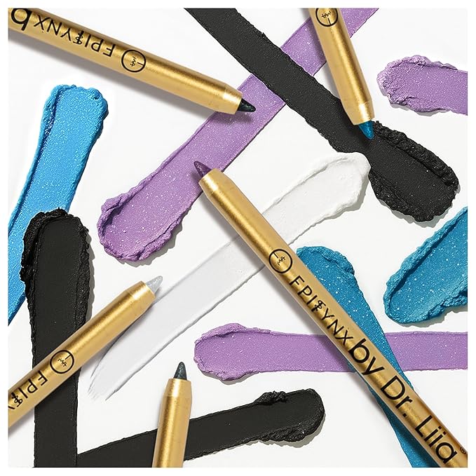 EPILYNX Eyeliner Pencil - Long Lasting Smudge Proof & Waterproof Eyeliner Pencil - Eye Liner Pencils - Hypoallergenic, Vegan, Gluten-Free Eye Pencil - Royal Blue Shimmer, 1.2ml