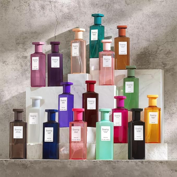 Fine'ry Not Another Cherry Hair + Body Fragrance Fine Mist Spray | Rich, Fruity Gourmand Scent with Black Cherry, Rose & Almond, Vegan & Cruelty-Free, Long-Lasting | Gift for Her (5 Fl Oz)