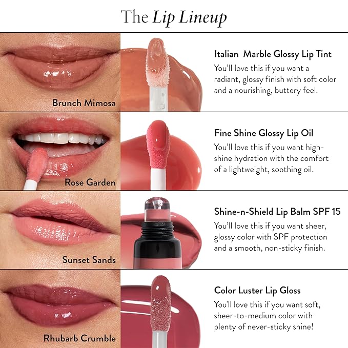 LAURA GELLER NEW YORK Color Luster Lip Gloss - Turkish Delight | Non-Sticky Lip Gloss Treatment with Sheer High-Shine Color