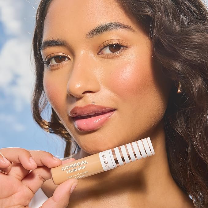 COVERGIRL TruBlend Undercover Concealer, Buildable, Full Coverage, 24-Hour Wear, Matte Finish - M200 Warm Beige