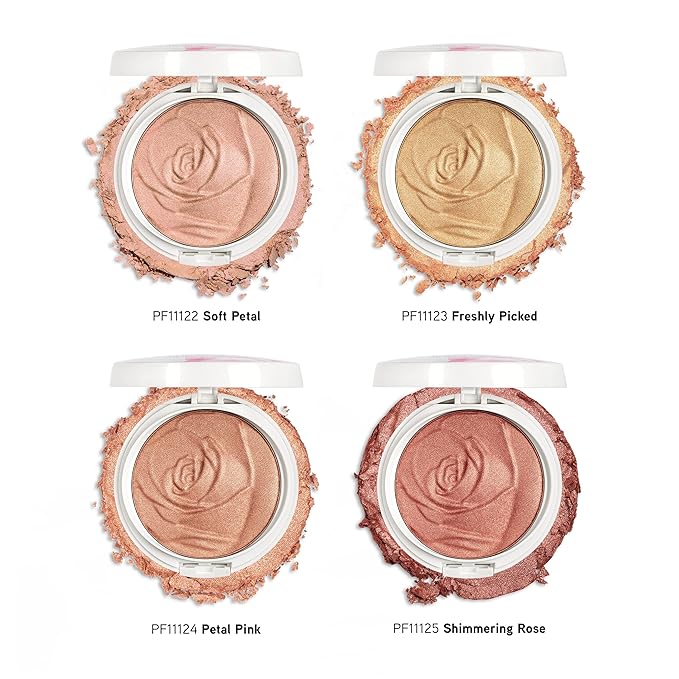 Physicians Formula Highlighter Blush Face Powder, Pink Petal Glow | Dermatologist Tested | Clinically Tested | Pack of 2