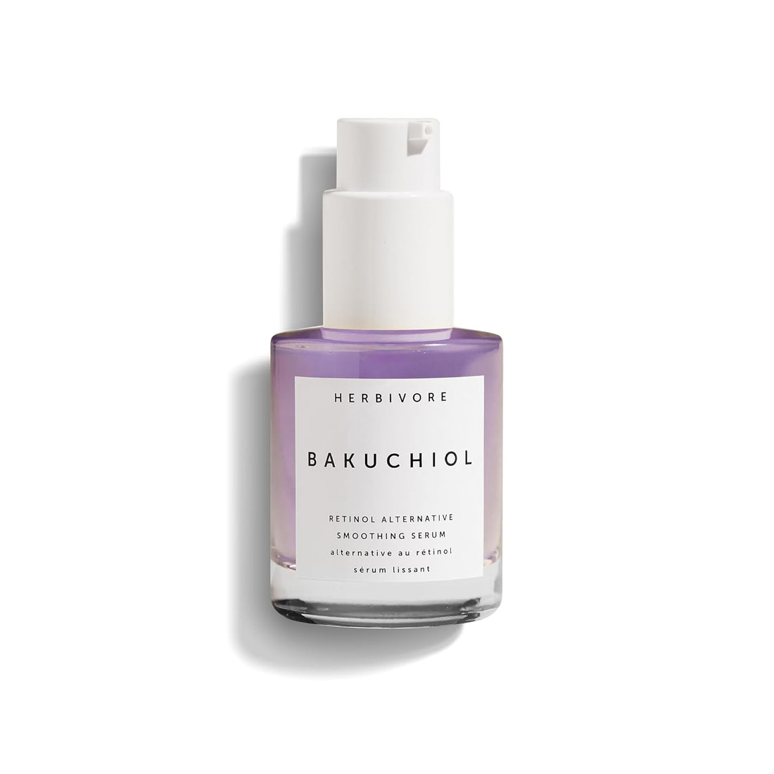HERBIVORE Bakuchiol Retinol Alternative – Plant-Based Anti-Aging Serum with Peptides to Smooth Skin, Reduce Fine Lines & Puffiness, Vegan & Cruelty-Free