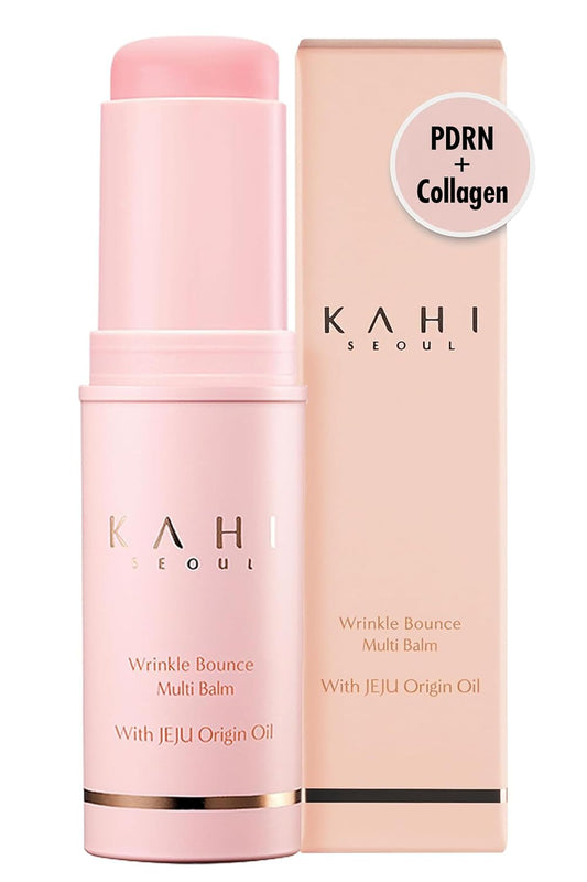 KAHI Wrinkle Bounce Multi Balm Stick – All-in-One Korean Beauty Balm for Wrinkles, Hydration & Radiant Skin