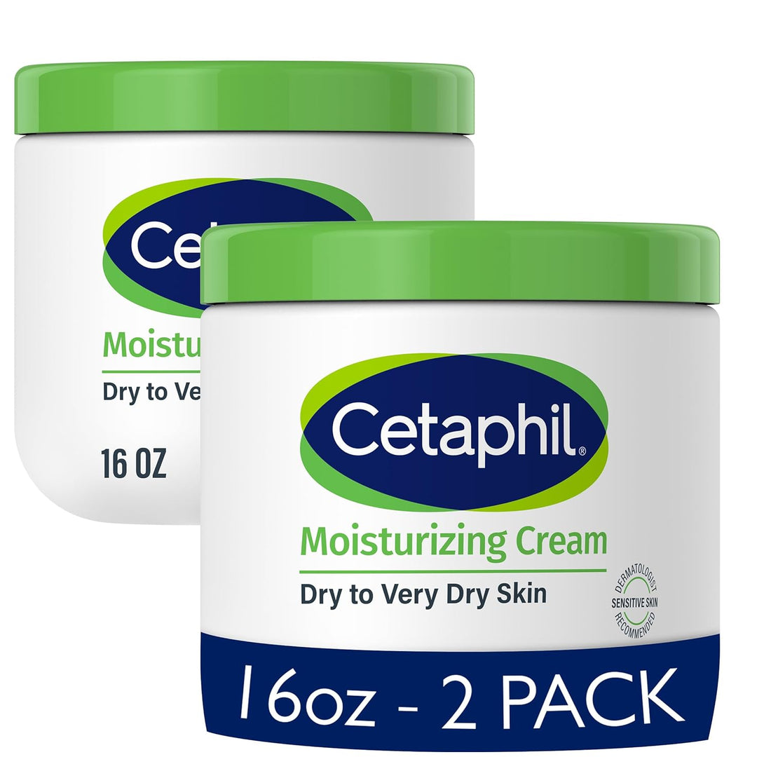Cetaphil Face & Body Moisturizing Cream: 48-Hour Hydration for Dry & Sensitive Skin