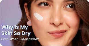 Why Your Skin Is Still Dry Even After Moisturizing