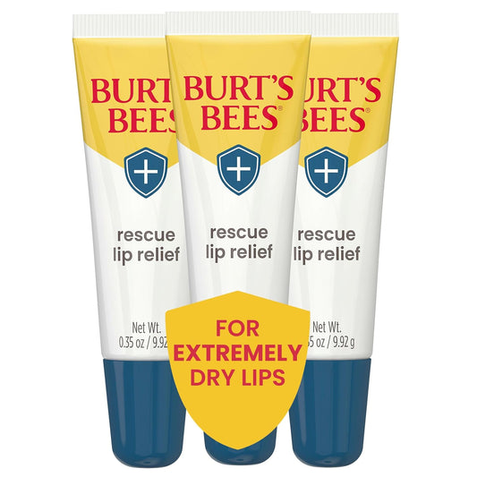 Burt’s Bees Rescue Lip Relief Review: The Best Natural Lip Balm for Extremely Dry Lips?