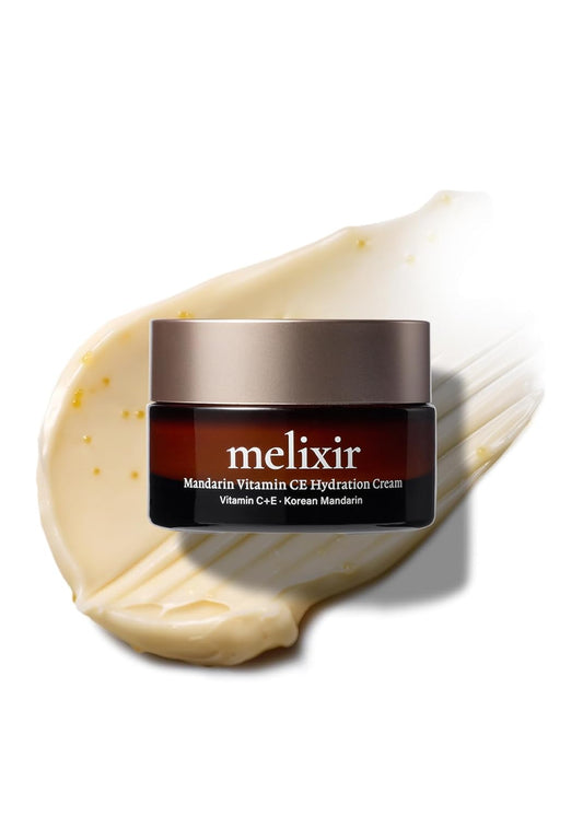 K-Beauty Melixir Mandarin Vitamin CE Cream – Niacinamide, Panthenol & Vitamin C for Glow