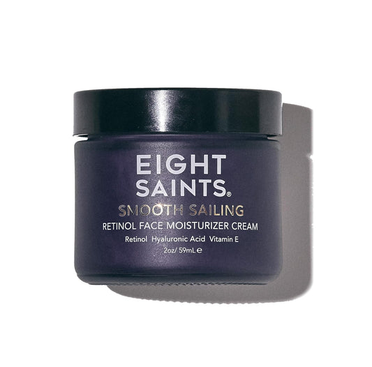 Eight Saints Anti-Aging Retinol Face Cream: Lightweight Hydration with Hyaluronic Acid &amp; Vitamin E