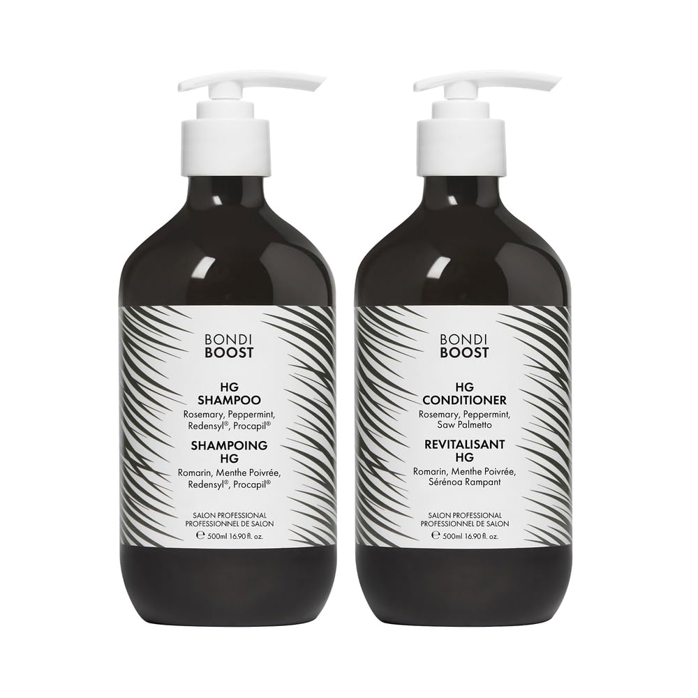 Hair Thinning & Shedding Solution: Vegan Shampoo & Conditioner Duo