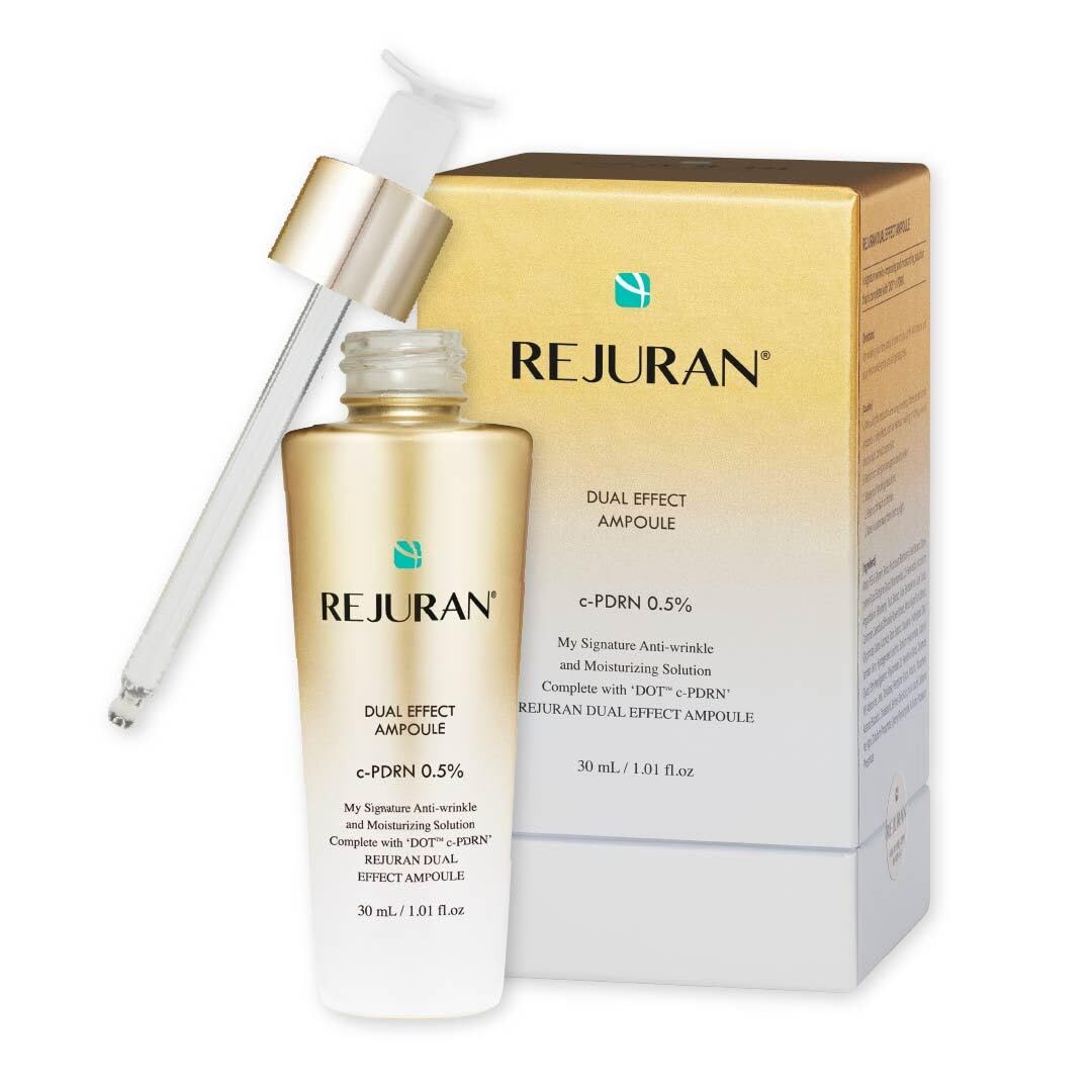 REJURAN Dual Effect Ampoule Review | c-PDRN Anti-Aging Serum for Wrinkles & Skin Regeneration