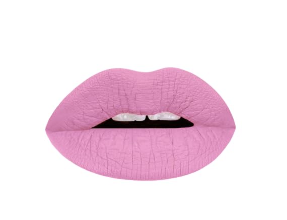 Aromi Matte Liquid Lipstick | Light, Baby Pink Lip Color with Blue Undertones, Long-lasting, Vegan, Cruelty-free, Smudge Proof, Waterproof (Ballet Slipper)