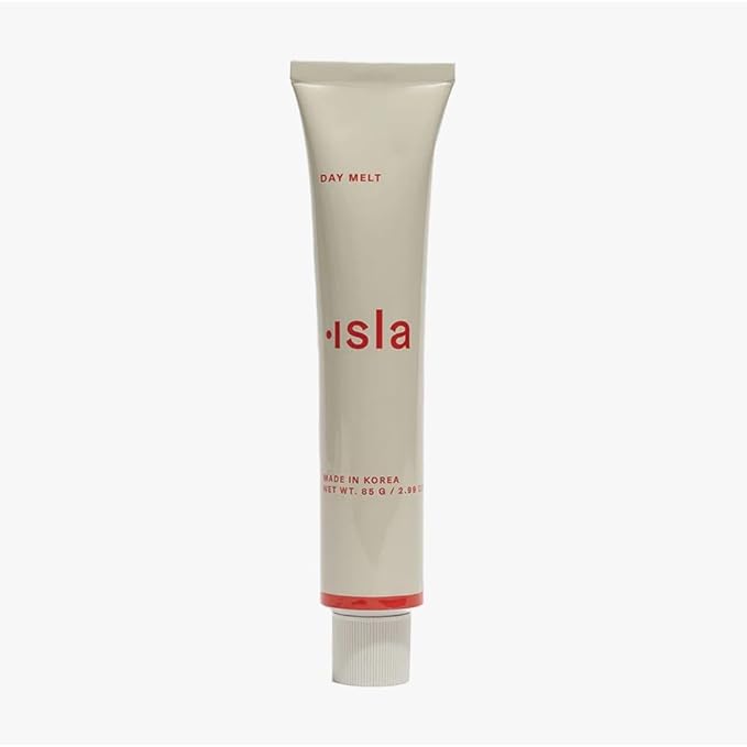 ISLA Day Melt Balm Cleanser, Melts Makeup, SPF & Pollution Without Stripping, Olive Fruit Oil, Crystalline Cellulose & Vitamin E, Barrier-Safe Balm-to-Milk Cleanser, 2.99 oz