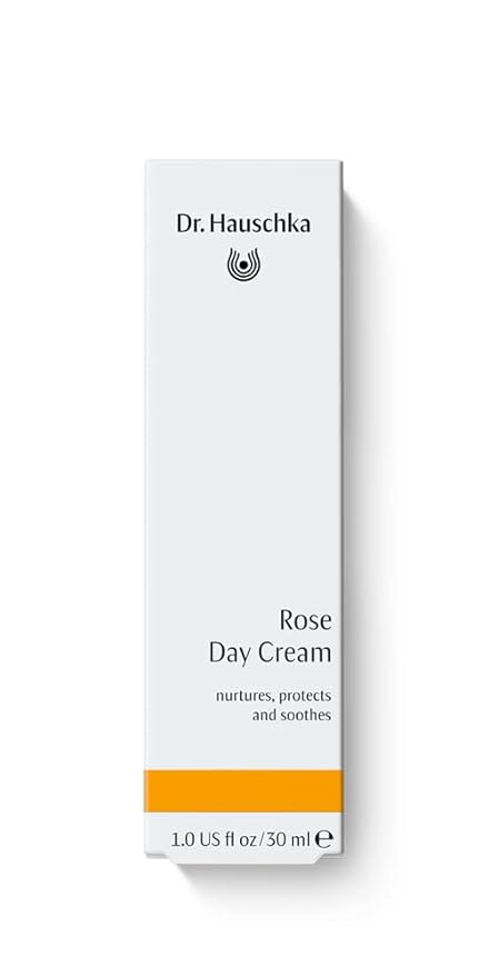 Dr. Hauschka Rose Day Cream, Daily Moisturizer, 1.0 US fl oz, For Dry, Sensitive, Red Skin, With Shea Butter & Avocado Oil