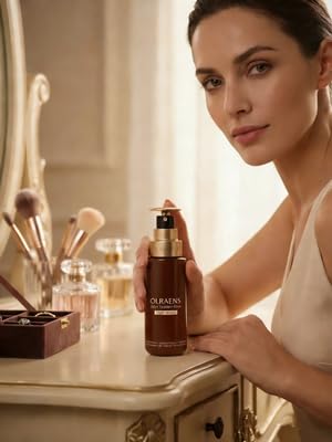 Olraens Double Anti Aging Face Light Naturium Serum | Visibly Firms, Smoothes, Boosts Radiance, and Refines Pores | 24H Hydration | All Skin Types -1.6Fl.Oz / 50mL