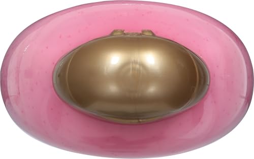 OGX Sensitive + Rose Water & Pink Sea Salt Exfoliating Body Scrub + Rose Quartz, Gentle Exfoliating Daily Body Wash Softens Skin, Body Scrub for Women, Sulfate-Free Surfactants, 19.5 fl oz (Pack of 3)