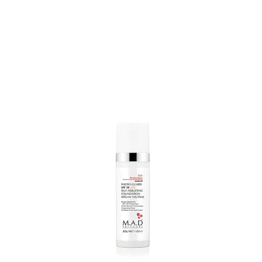 M.A.D Skincare Photo Guard SPF 50 Broad Spectrum Self-Adjusting Foundation Serum - Neutral - by Maximum Active Dermaceuticals