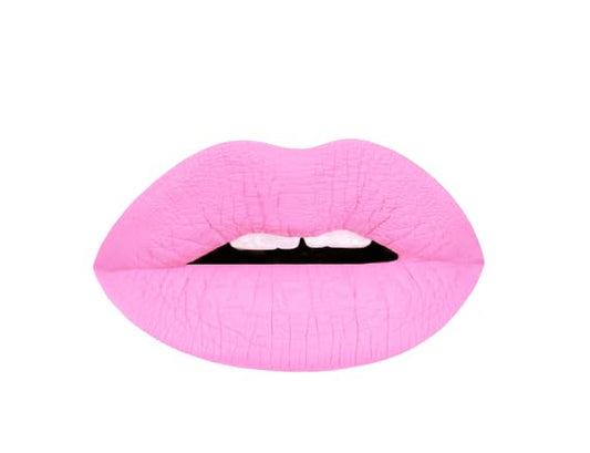 Aromi Baby Pink Matte Liquid Lipstick - Light Pink Lip Color for Women, Long-lasting, Velvety Finish, Waterproof, Vegan, Handmade (Baby Pink)