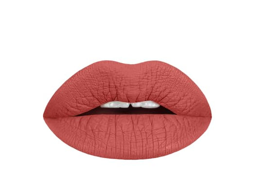 Aromi Ginger Spice Matte Liquid Lipstick | Nutmeg, Terra Cotta Lip Color, Vegan & Cruelty-free Beauty, Burnt Orange, Long-lasting, Smudge Proof, Handmade (Ginger Spice)