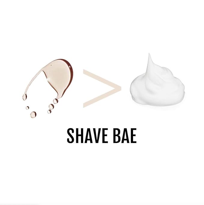 All-Natural Shave Oil – No Razor Burn or Bumps - Get a Silky Smooth Shave - Plant-Based, Nontoxic Shaving Oil Perfect for Bikini Body Beard | Made in USA, 4 Fl Oz
