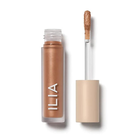 ILIA - Chromatic Liquid Powder Eye Tint | Cream-to-Powder Eyeshadow, Smudge-Resistant, Quick-Dry, Weightless, Water-Based | Non-Toxic, Vegan, Cruelty-Free, Clean Makeup (Burnish, 0.12 fl oz | 3.5 ml)