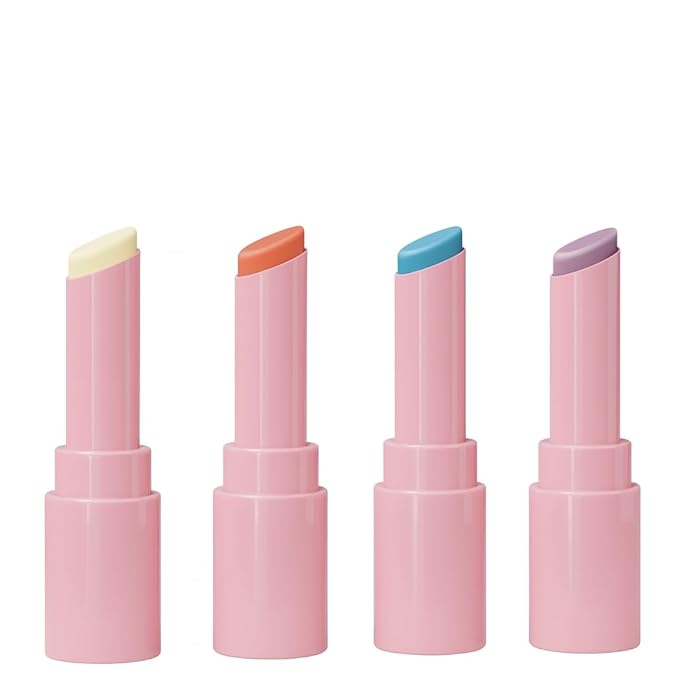 Dr. PawPaw Glinda Wicked Balm Collection - Natural Lip Balm with Aloe Vera - Gluten Free Lip Moisturizer to Nourish, Soften and Hydrate - 4 pc