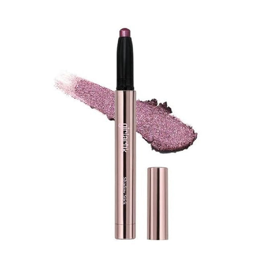 Girlactik Creamy Eyeshadow Stick- Long Lasting and Water-Resistant, Shimmering and Matte Colors Eye Shadow Stick Makeup, Built-in sharpener - 2 g / .07 oz (Royalty)