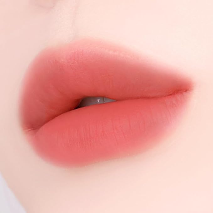 YNM Matte Veil Tint, SALTY VEIL, Soft-Blur Finish, Silicone Lip Brush, K-Beauty, Matte, Moisturizing, Smudge-Proof, Long-Lasting Korean Lip Tint, 0.09 oz