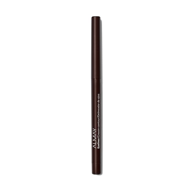 Almay All-Day Eyeliner Pencil, Hypoallergenic, Cruelty-Free, Smudge-Proof, Ophthalmologist Tested, Stocking Stuffer for Women, 209 Black Raisin, 0.01 oz