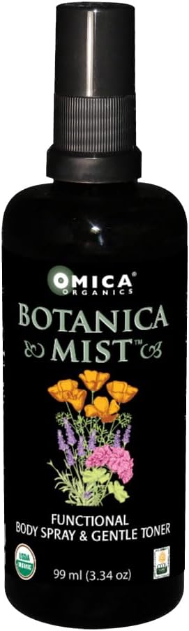 Botanica Mist Biodynamic Functional Body Spray & Gentle Toner (3.34 oz / 99 ml)
