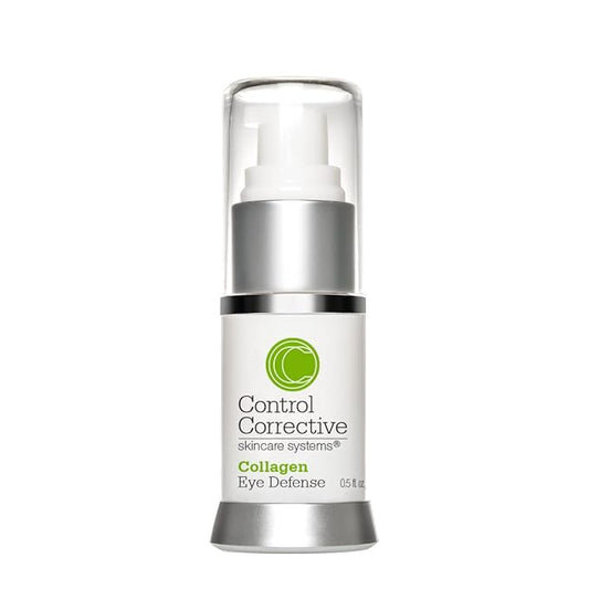 CONTROL CORRECTIVE Collagen Eye Defense, .5 Oz - Soothing & Hydrating Eye Cream, All Skin Types, Lightweight, Elastin, Wheat Germ, Hyaluronic Acid, Restore Smoothing To Delicate Areas