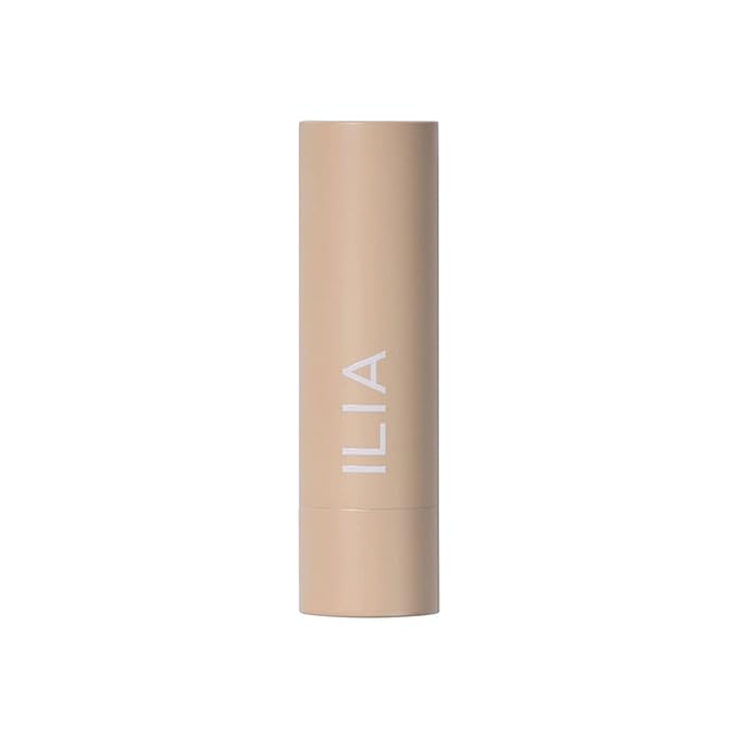 ILIA - Color Block Lipstick | Non-Toxic, Vegan, Cruelty-Free, Hydrating + Long Lasting, No Budge Color with Full Coverage (Rosette (Soft Pink With Cool Undertones), 0.14 oz | 4 g)