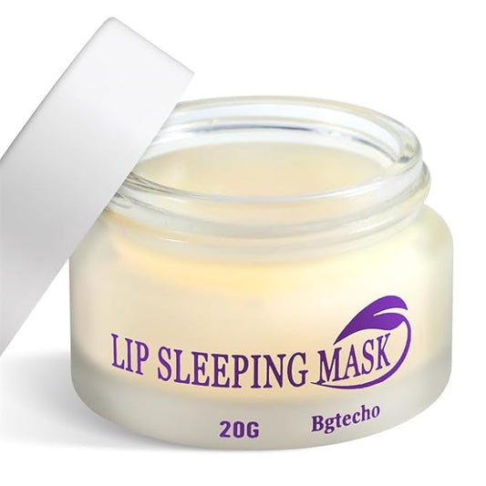 Lip Mask Overnight,Lip Collagen Lip Sleeping Mask With Peptide Complex,Moisturizing Lip Balm for Lip Care Cracked Lips,Dry Lips,Lip Wrinkles Repair,Nourish & Hydrate(20g)