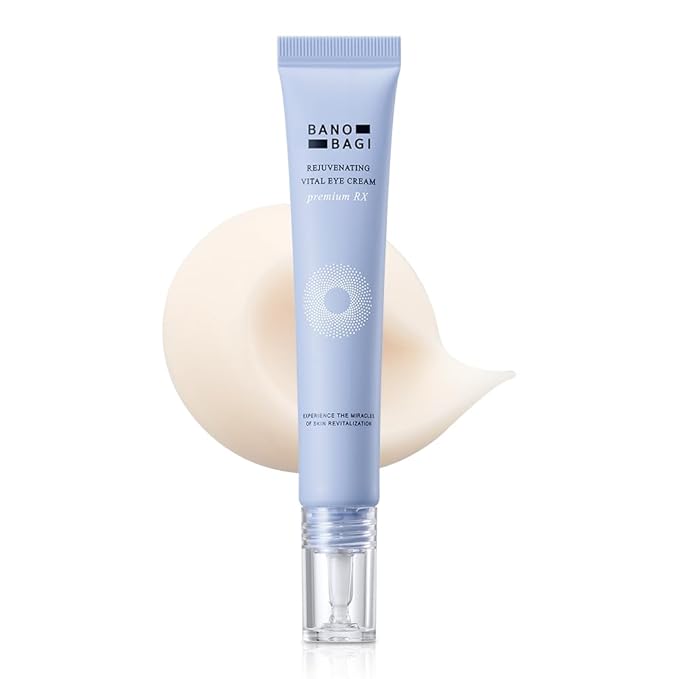 Banobagi PDRN Eye Cream – Under Eye Cream for Puffiness and Bags, Korean Skin Care with Centella, Panthenol & b-PDRN | Firming & Hydrating, Fragrance-Free, 0.5 fl oz