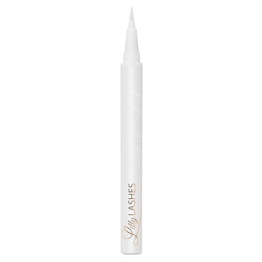 Lilly Lashes Power Liner Eyelash Glue for False Lashes | Clear Lash Glue | Quick Dry, Waterproof, Lash Adhesive | Vegan & Cruelty Free