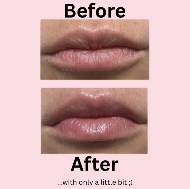 Shea Lip Butter - All Natural 4 Ingredient Lip Balm - Pack of 3 - for dry cracked lips, travel sized, ultra moisturizing vegan lip balm, for long lasting hydration & lip repair, w/Peppermint oil