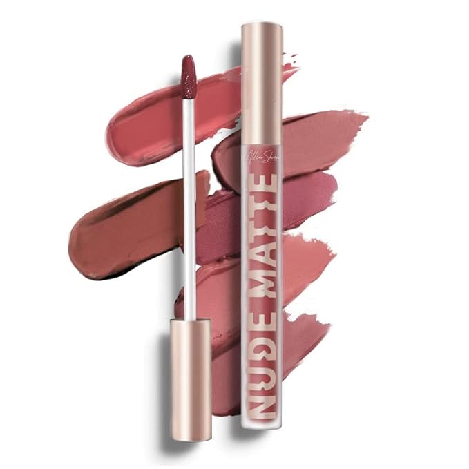 Y-HaLi Lip Glaze Lip Gloss - High Shimmer Natural Lipstick with Moisturizing Formula (504)