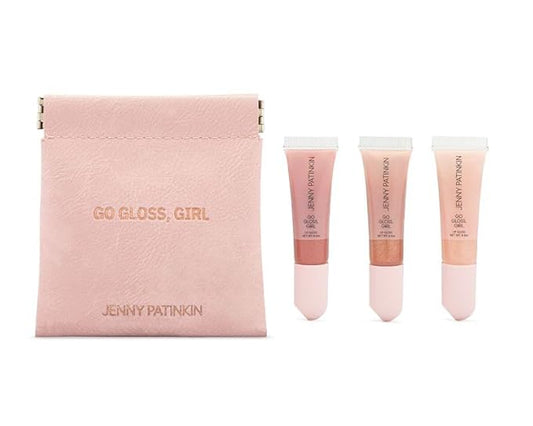 JENNY PATINKIN Luxury Go Gloss Girl Lip Gloss Set for Women | Hydrating Lipgloss for Girls | High-Shine, Non-Sticky | Nourishing, Long-Lasting Gloss for Radiant Lips, Kissable – 24 ml