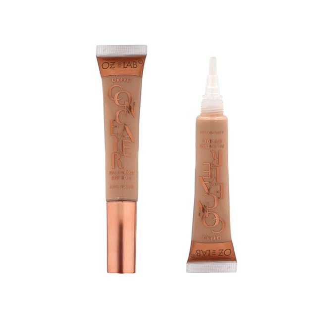 Beauty Hide and Chic Liquid Concealer – Medium Beige (HC-05) – Full Coverage, Lightweight, Matte Finish, SPF 30++, Vegan, Cruelty-Free – 0.35 fl oz / 10 ml,pack of 1