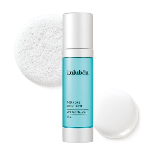 Deep Pore Bubble Shot Ampoule, K-Beauty Deep Pore Prep Serum with Crystal Spicule, PDRN & Azulene, 300-Shot Spicule System for Smoother, Clear-Looking Skin