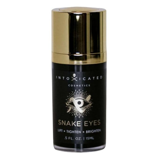 Intoxicated Cosmetics Snake Eyes Eye Serum 15 ml - Bakuchiol Under Eye Solution for Women and Men - Lift | Tighten | Brighten