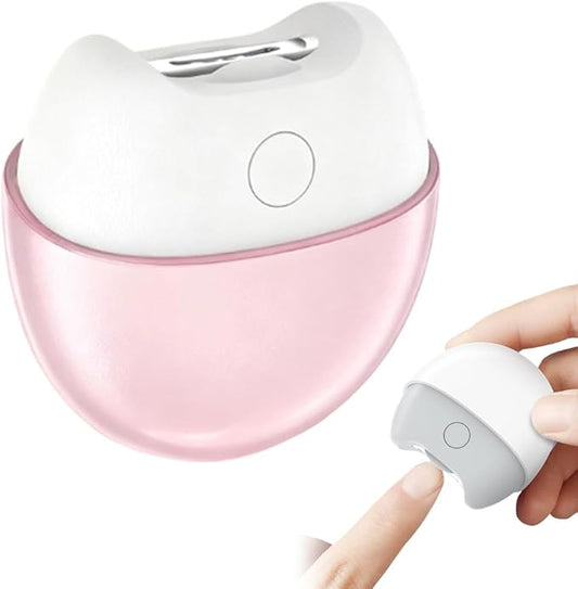 3 in 1 Automatic Electric Nail Clipper, 2026 Upgraded Electric Nail Clipper, Automatic Nail Trimmer with Light and Nail Scraps Storage, Electric Toenail Clippers for Seniors Adults (Pink)