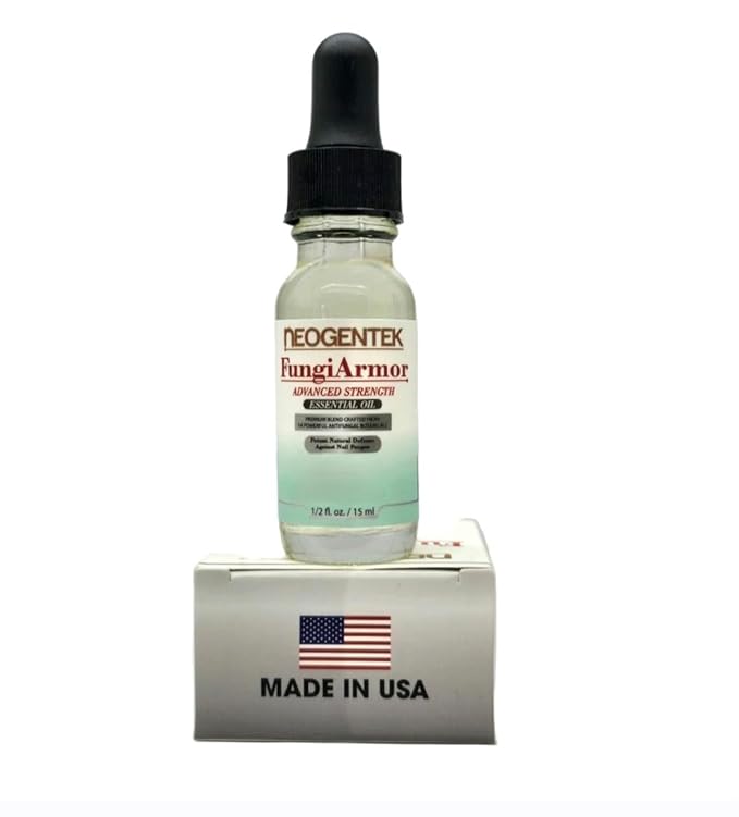 FungiAmor Fight Nail Fungus I Made From 14 Ultra-Powerful Botanical Oils I Ultra Strength | Promotes Healthy Nail | Renew | Restore Weak & Discolored Nails - Made in USA 15ML