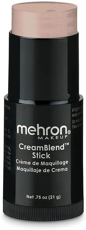 Mehron Makeup CreamBlend Stick (0.75 Ounce) (MEDIUM OLIVE)