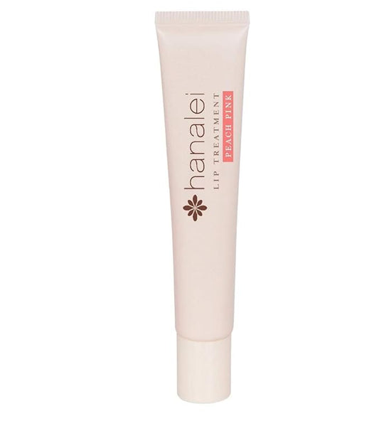 Hanalei Lip Treatment for Dry, Chapped Lips – Intensive Overnight Moisturizer with Kukui Oil, Shea Butter & Grapeseed Oil – Hydrating Balm for Healing Cracks – Peach Pink Tint, 15g – Cruelty-Free