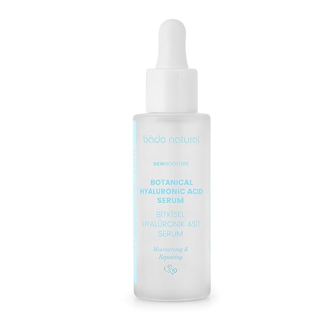 Bade Natural Bitkisel Hyalüronik Asit Yüz Serumu Nemlendirici ve Canlandırıcı 30 ml