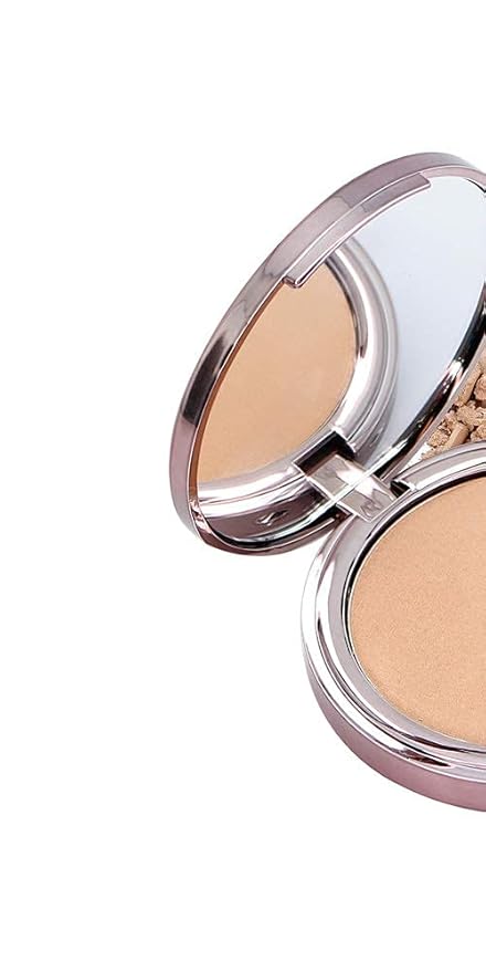 Girlactik Luminous Face Powder – Radiant Finish Pressed Powder for Natural Glow & Smooth Skin – Lightweight, Buildable Setting & Finishing Powder | Vegan, Cruelty-Free Compact (Light)