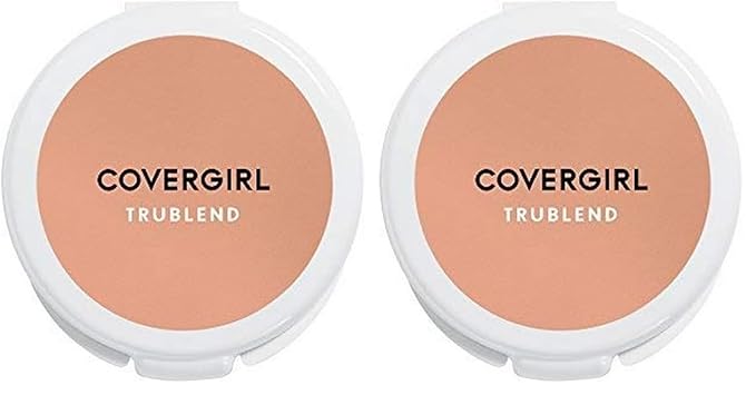 Covergirl TruBlend Pressed Blendable Powder, Translucent Tawny, 0.39 Oz (Packaging May Vary) (Pack of 2)