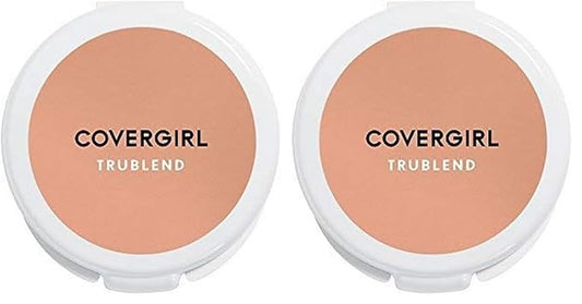 Covergirl TruBlend Pressed Blendable Powder, Translucent Tawny, 0.39 Oz (Packaging May Vary) (Pack of 2)