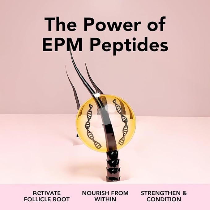 Liaison Lash Growth Serum for Women | Eyelash Growth Serum to Grow Longer, Thicker, Healthier Lashes | Lash Root Activator with Peptides & Biotin| Natural Long Lasting Eye Lashes (3ml)